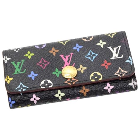 Louis Vuitton Multicles 4 Black Multicolor Monogram Canvas